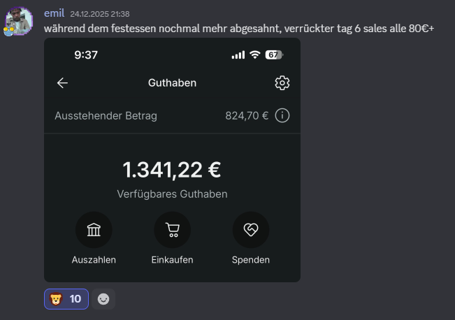 Reselling Ergebnis 6 – Community Resultat